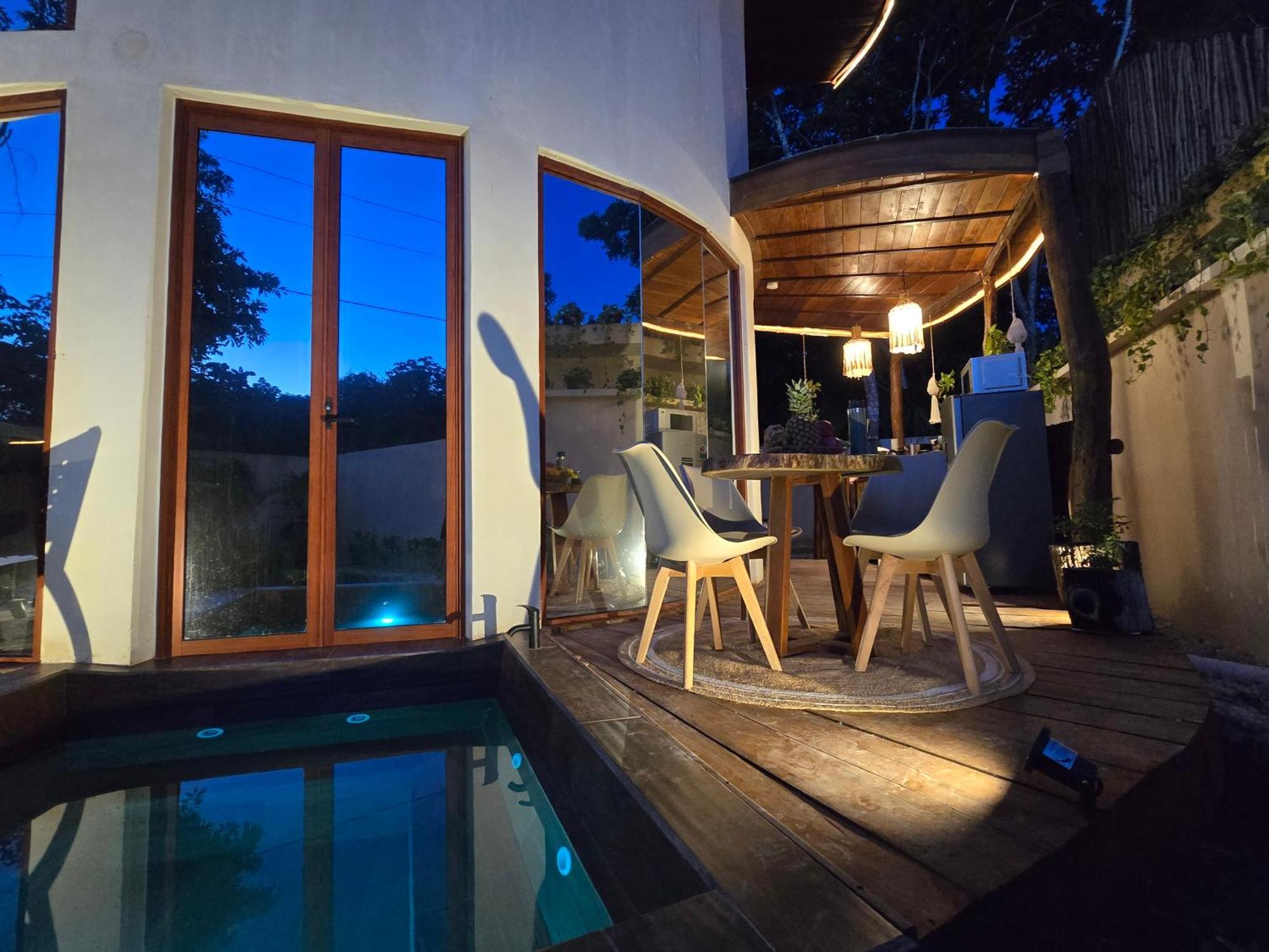 Villa Con Jacuzzi En Bacalar Buenavista  Екстер'єр фото