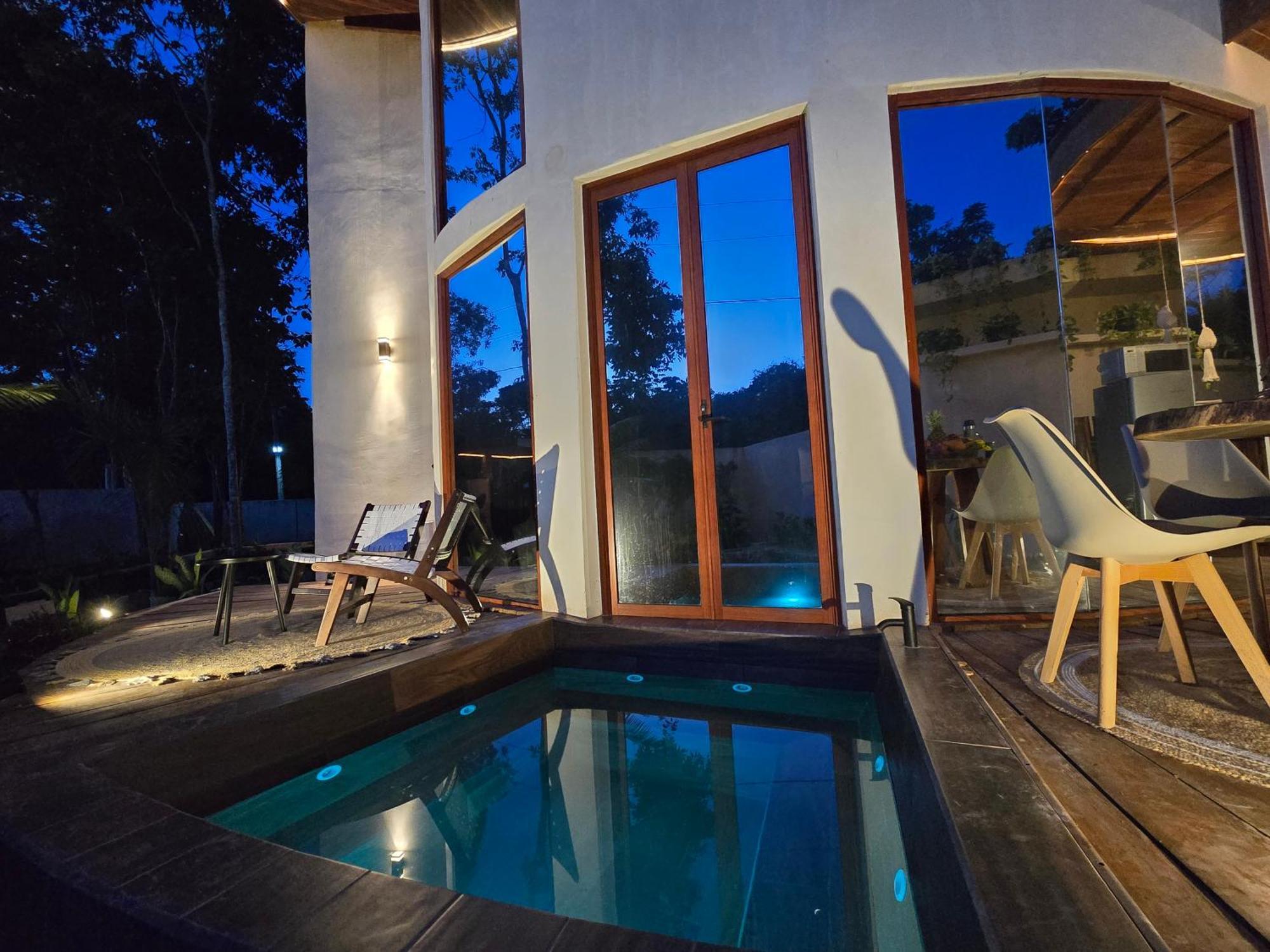 Villa Con Jacuzzi En Bacalar Buenavista  Екстер'єр фото