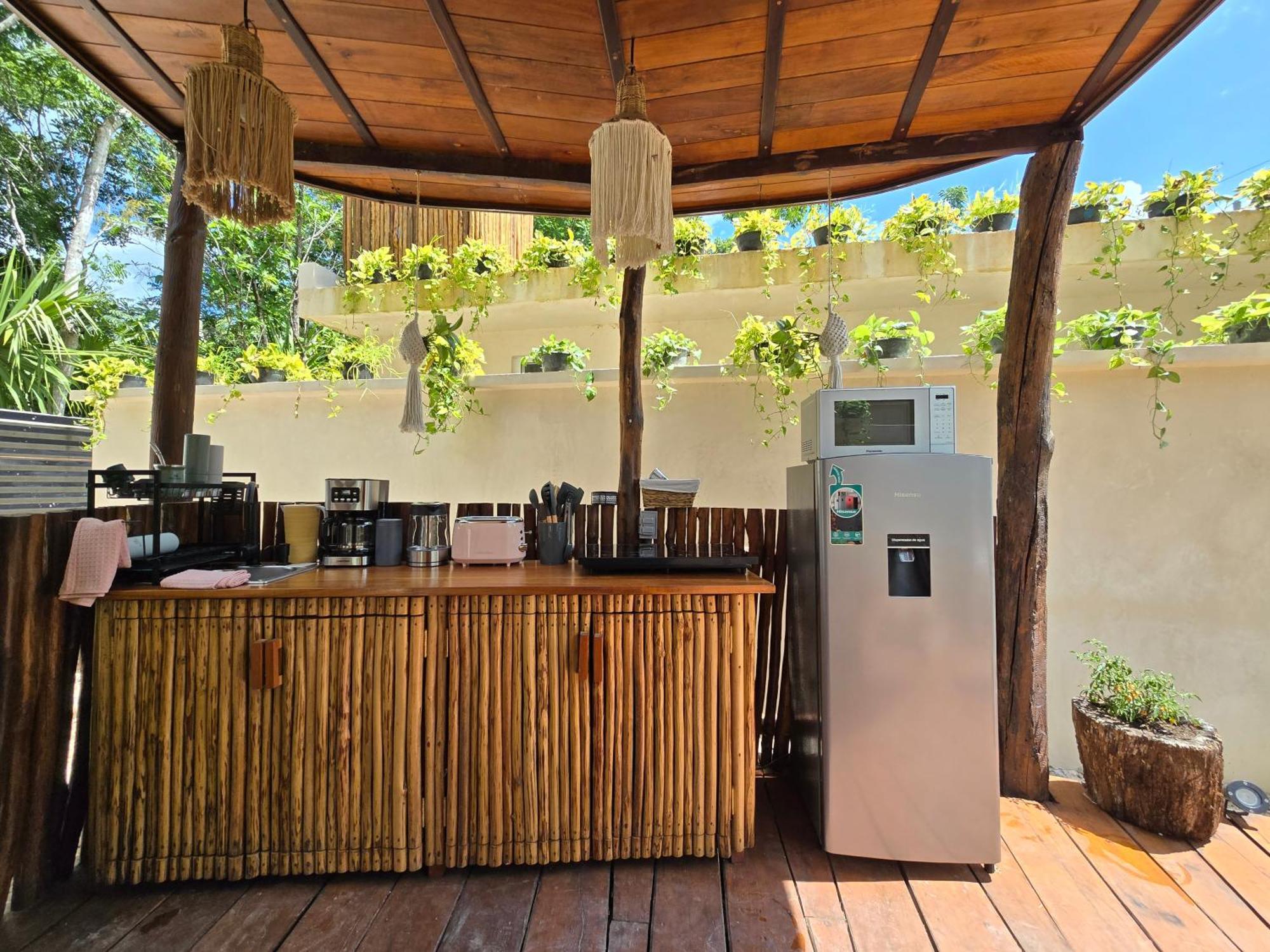 Villa Con Jacuzzi En Bacalar Buenavista  Екстер'єр фото